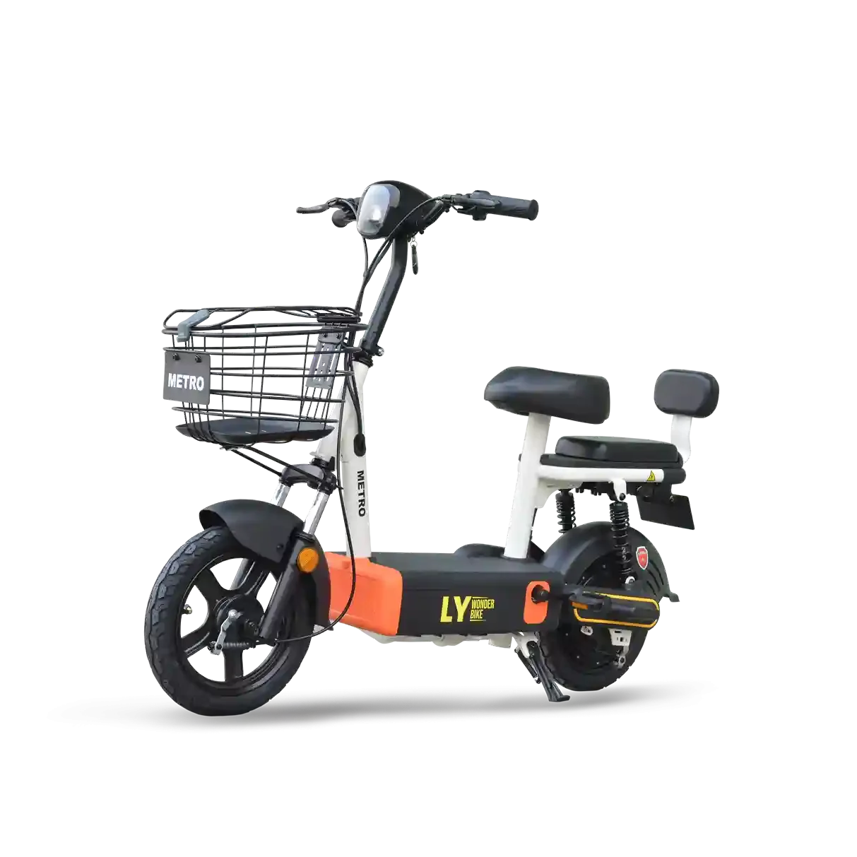 Metro E-Vehicles Wonder Bike - White