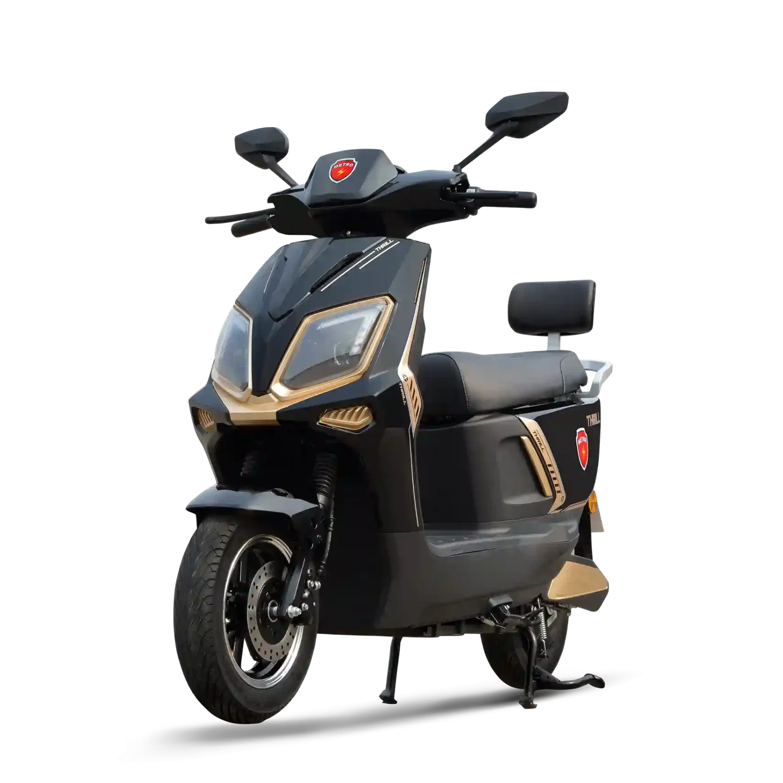 Metro E-Vehicles Thrill Pro (NCF Version) - Black